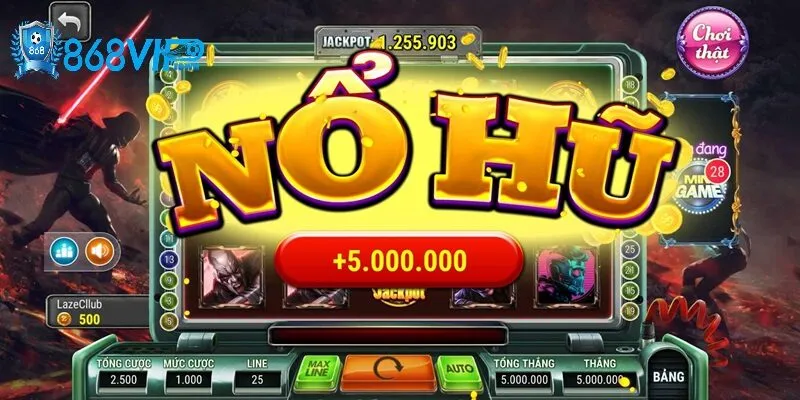 Những tựa game nổ hũ hot hit tại 868vip